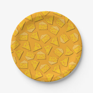 Assiettes En Carton Cute Fromage Wedge Enfants 1ère fête d'anniversa