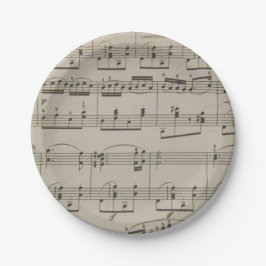 Assiettes En Carton Danse hongroise no 5
