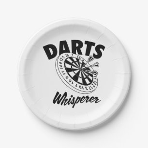 Assiettes En Carton Darts Whisperer