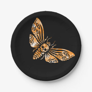 Assiettes En Carton Death's Head Moth 