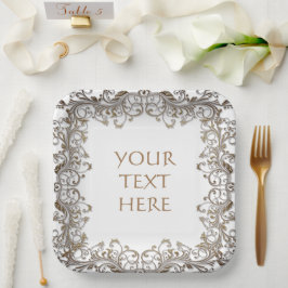 Assiettes En Carton Décor Design Votre Propre