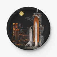 Découverte de navette spatiale et lune