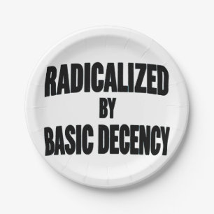 Assiettes En Carton Démocratie Sociale Radicalisée Par Une Décence Fon