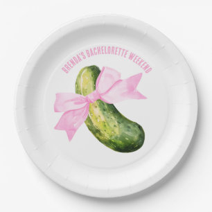 Assiettes En Carton Dernière Pickle qu'elle chatouillera Enterrement d