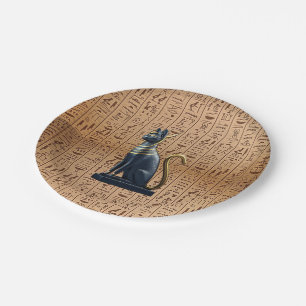 Assiettes En Carton Design moderne égyptien, islamique, arabe et afric
