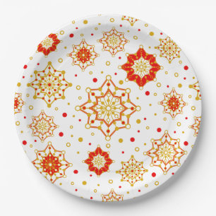 Assiettes En Carton Design moderne rétro du milieu du siècle