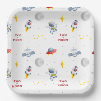 Assiettes En Carton Deux fournitures de la fête de la lune