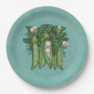 Assiettes En Carton Deux Petits Pois Doux Twins Multiples
