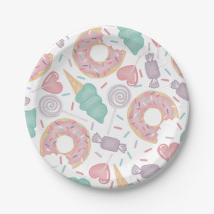 Assiettes En Carton Deux Soirées d'Anniversaire