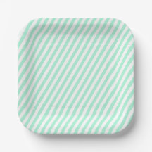 Diagonal Pastel Mint Green Grandes Été