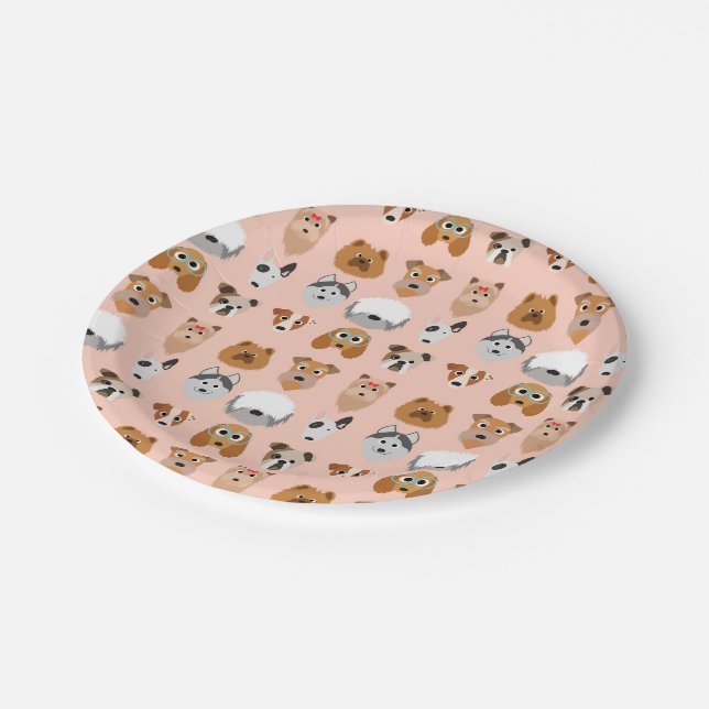 Assiettes En Carton Diggity Do Chien (Angle)