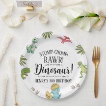 Dinosaur fête d'anniversaire