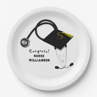 Assiettes En Carton Diplôme de l'école d'infirmières