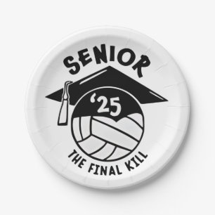 Assiettes En Carton Diplôme supérieur de volley-ball 2025