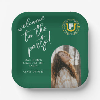 Assiettes En Carton Diplômés de l'Université de San Francisco
