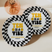 Dix Est Une Vibes Rétro Dixième 10ème Anniversaire