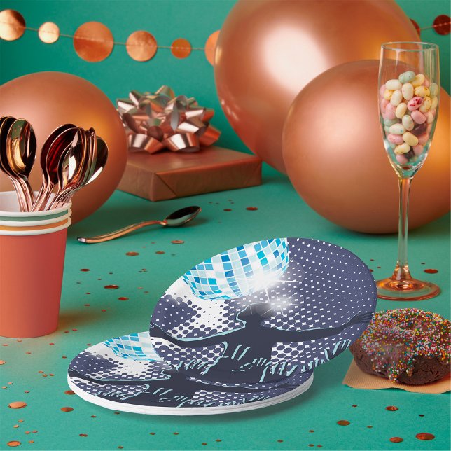 Assiettes En Carton DJ Performing Paper Plates (Créateur téléchargé)