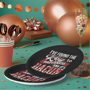 Assiettes En Carton Don Bacon Lover