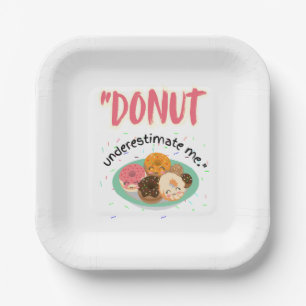 ASSIETTES EN CARTON DONUT SOUS ESTIMATION