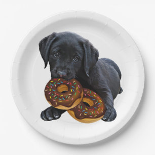 Assiettes En Carton Donuts - Black Lab - Black Lab