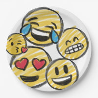Doodle Emoji Cartoon Tweens Anniversaire de enfant