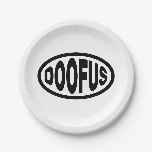 ASSIETTES EN CARTON DOOFFRE (Devant)