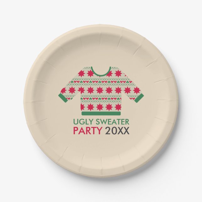 Assiettes En Carton Douleur moche (Devant)