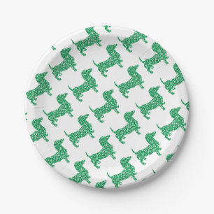 Assiettes En Carton Doxie en Shamrock