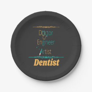 Assiettes En Carton Dr Engineer Artist Equals