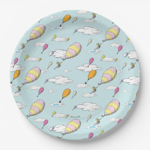 Assiettes En Carton Dr. Seuss Oh, les endroits que vous allez !