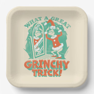 Assiettes En Carton Dr. Seuss Quelle superbe astuce de Grinch !