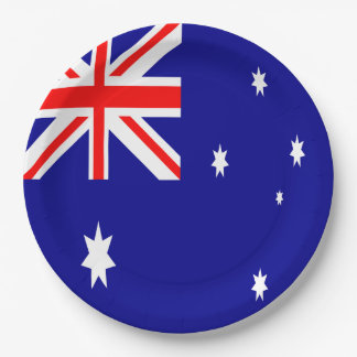 Assiettes En Carton Drapeau de l'Australie