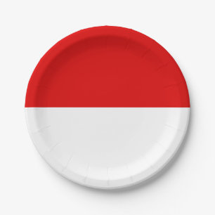 Assiettes En Carton Drapeau des plaques de papier Hesse