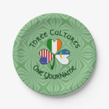 Drapeau Shamrock irlandais