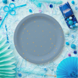 Assiettes En Carton Dream Bear Baby Stars
