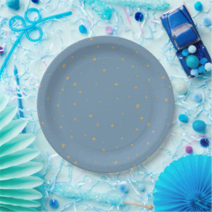 Assiettes En Carton Dream Bear Baby Stars
