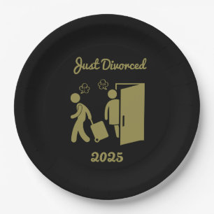 Assiettes En Carton Drôle Divorce Sympathy Dons