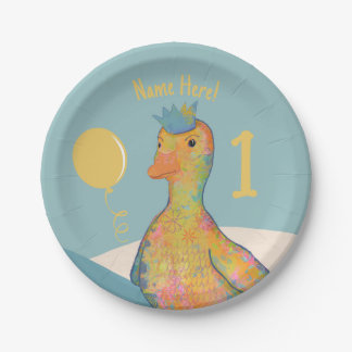 Assiettes En Carton Duck