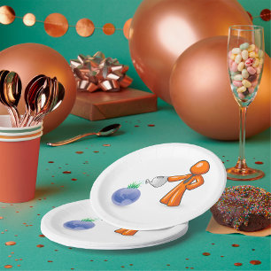 Assiettes En Carton Eau Sur La Terre