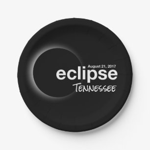 Assiettes En Carton éclipse 2017 Tennessee