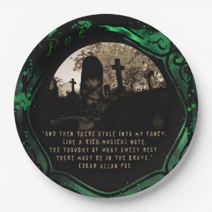 Assiettes En Carton Edgar Allan Poe