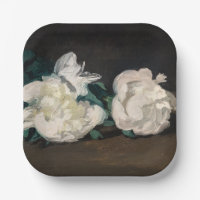 Edouard Manet - Branche des pivoines blanches, sec