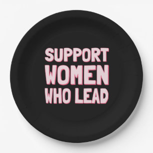 Assiettes En Carton Élections féministes - Appuyer les femmes qui diri