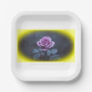 Assiettes En Carton Élégance florissante