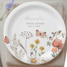 Élégant Bouquet de Fleurs Sauvages à l'Aquarelle p