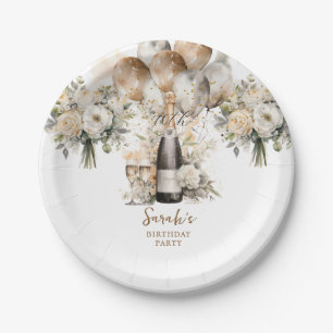 Assiettes En Carton Élégante 70e fête d'anniversaire surprise