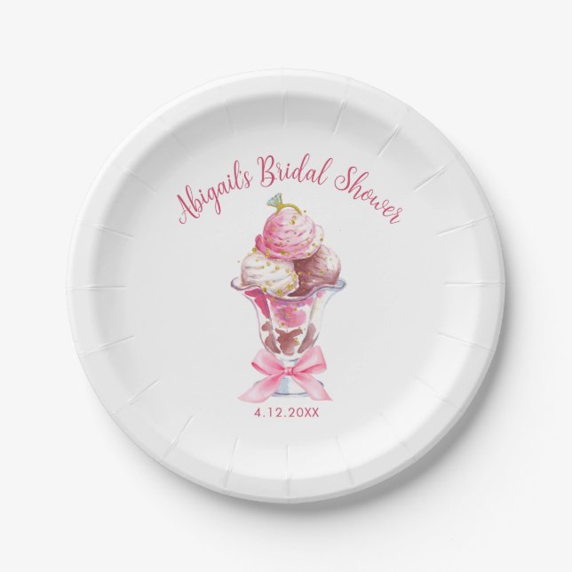ASSIETTES EN CARTON ELLE A ÉTÉ ENLEVÉE LANCEMENT DE MARIÉE (Devant)