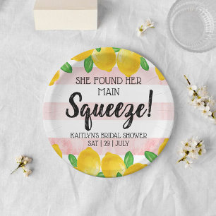 Assiettes En Carton Elle a trouvé son Squeeze principal douche de mari