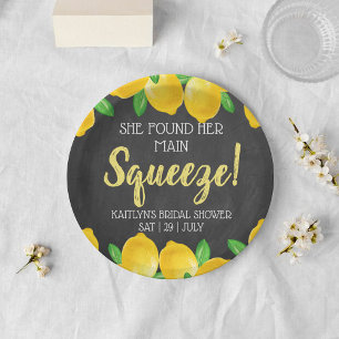Assiettes En Carton Elle a trouvé son Squeeze principal douche de mari