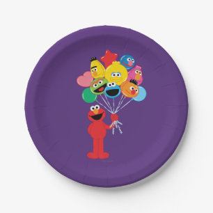 Assiettes En Carton Elmo Balloons